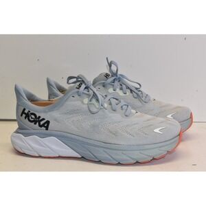 Hoka One One Arahi 6 Running Shoes Plein Air Blue Fog Women 8 Wide Train Sneaker